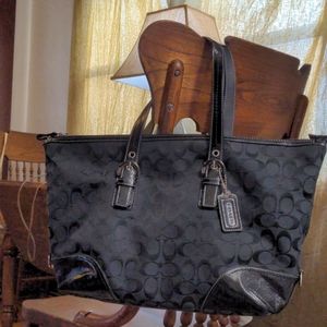 COACH F17132 Soho Signature Satchel Womens Handbag